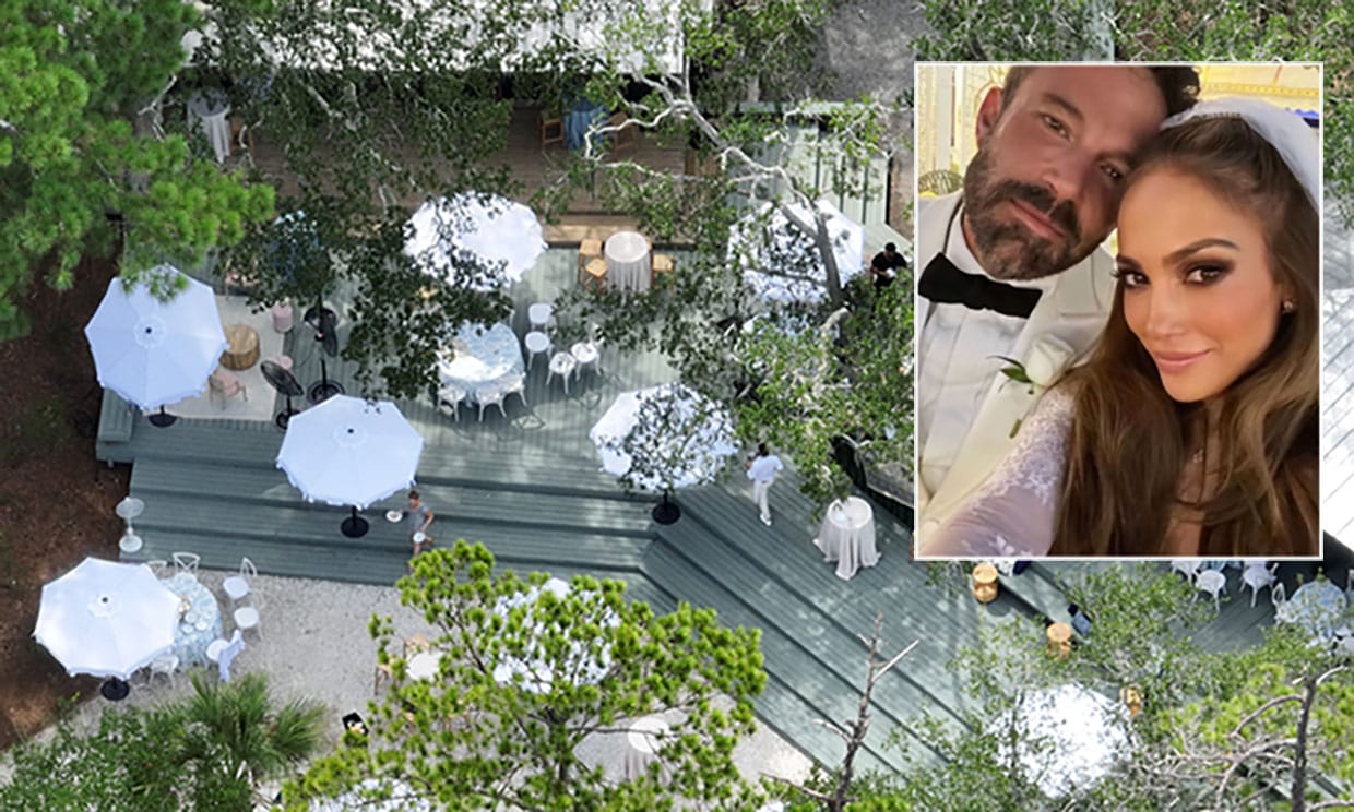 La barbacoa post-boda de Jennifer Lopez y Ben Affleck