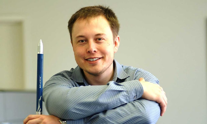 Elon Musk de joven