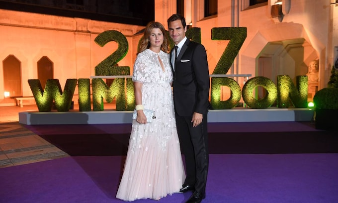 Roger Federer y Mirka Vavrinec