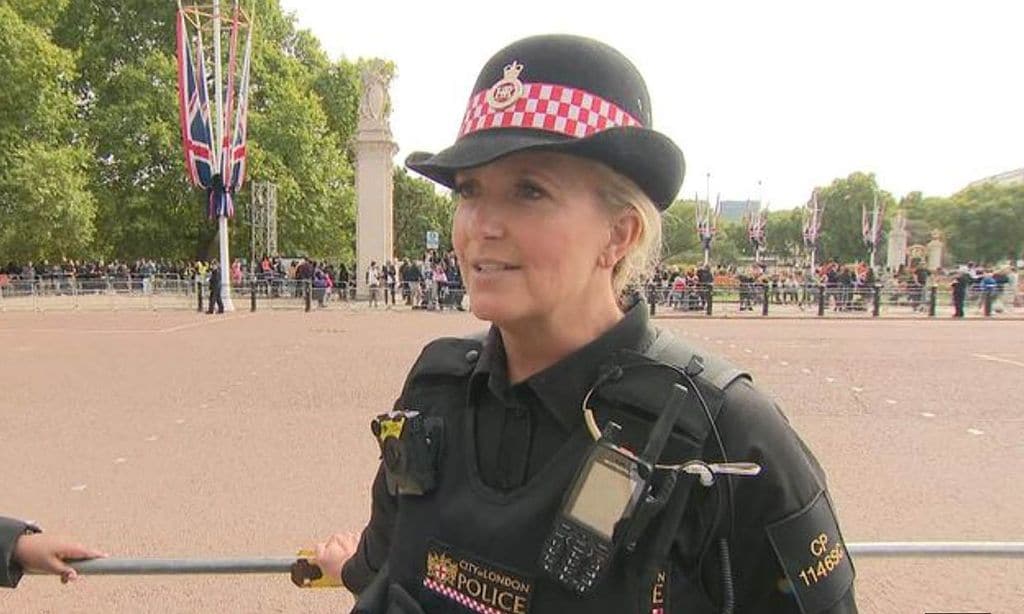 Penny Lancaster, mujer de Rod Stewart, habla de su trabajo policial en el funeral de Isabel II