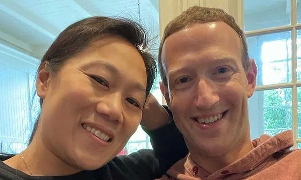 Marc Zuckerberg y Priscilla Chan