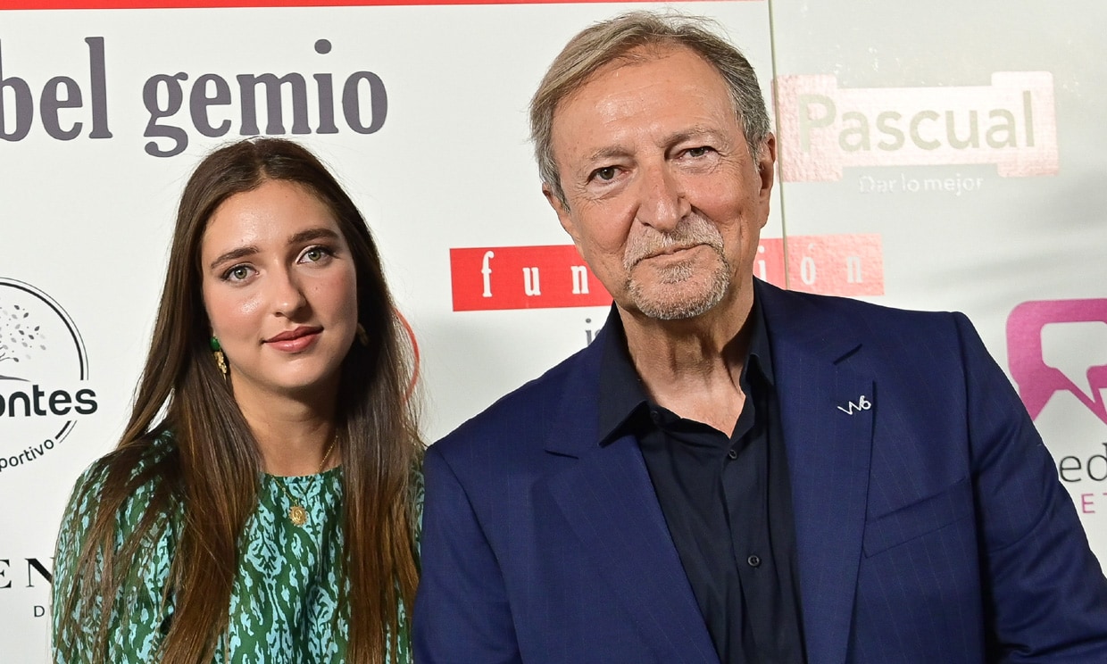 Paco Lobatón con su hija Berenice