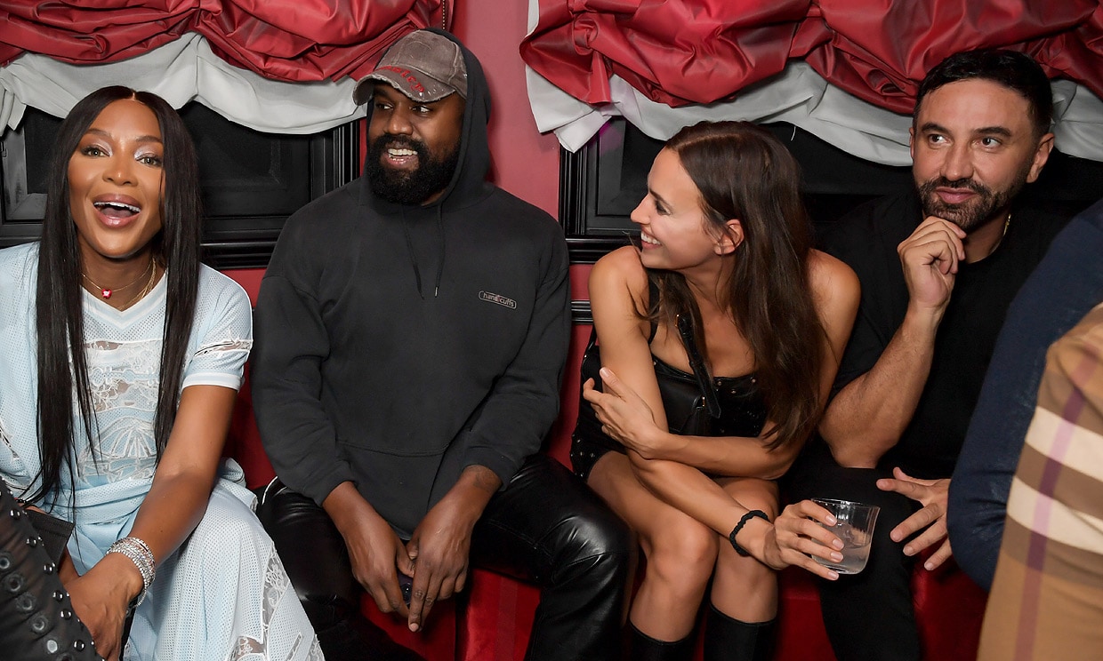 Irina Shayk, de fiesta con Kanye West
