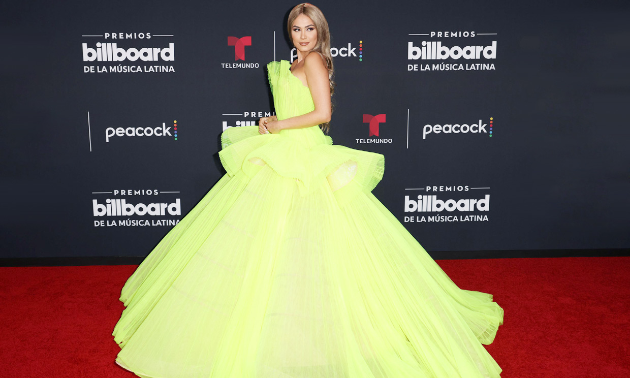 Los looks más impactantes de la alfombra roja de los Billboard Latinos