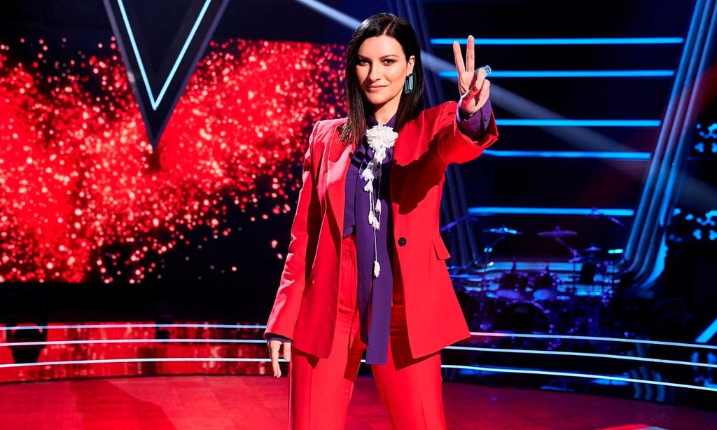 Laura Pausini en el segundo programa de 'La Voz'