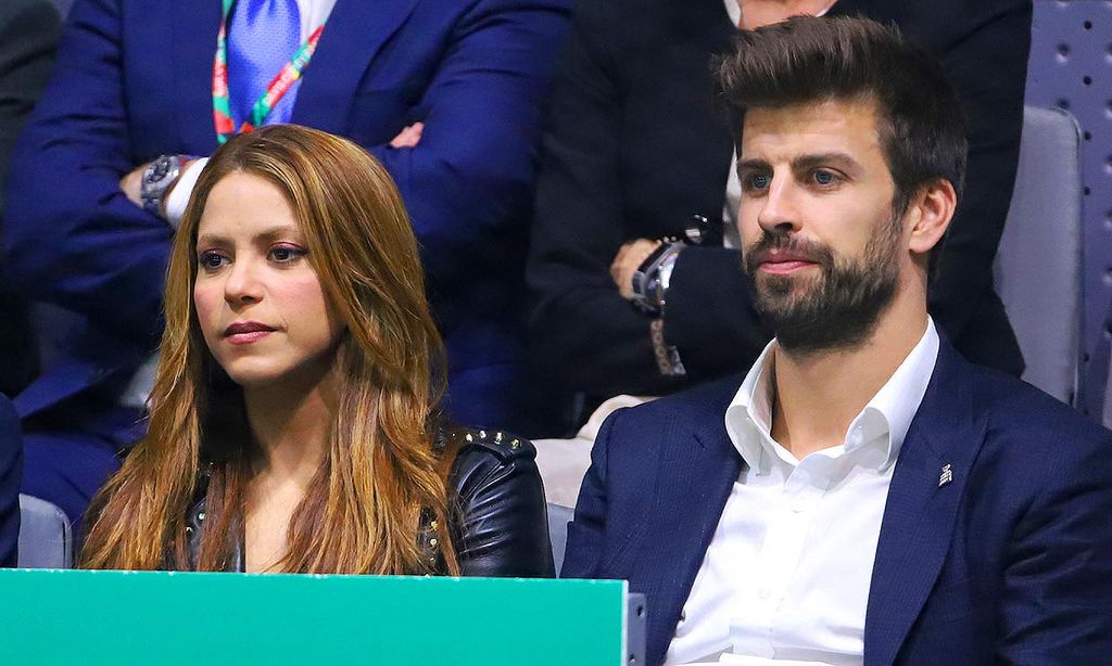 Shakira y Gerard Piqué coinciden en un partido de su hijo mayor
