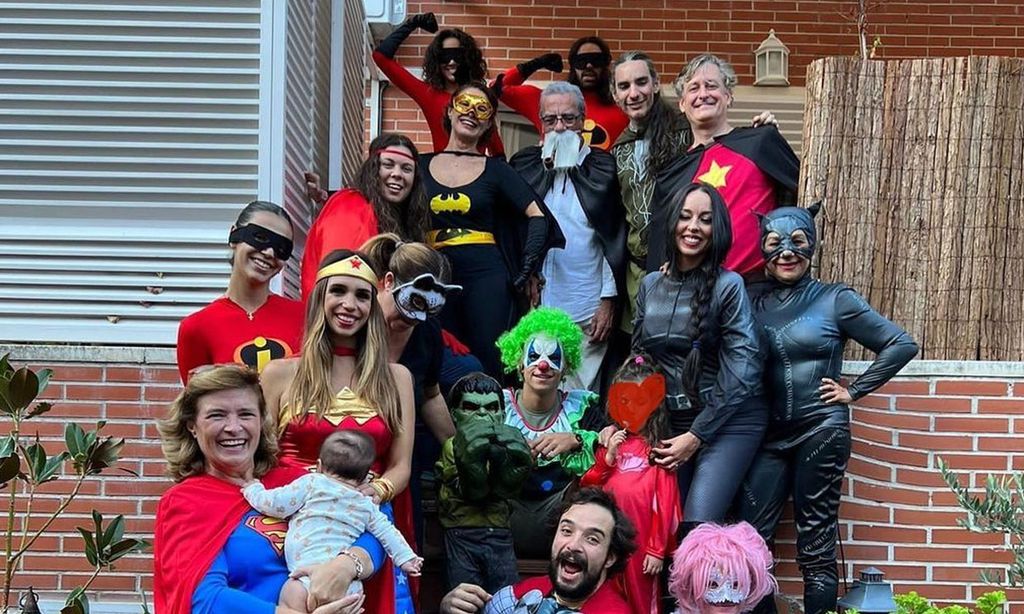 Elena Furiase y su familia se convierten en superhéroes para celebrar el cumpleaños del pequeño Noah