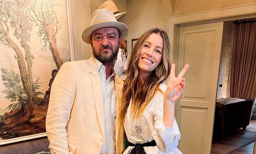 Jessica Biel y Justin Timberlake renuevan sus votos en el mismo lugar donde se casaron hace 10 años