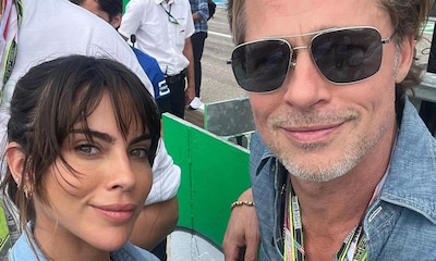 Brad Pitt se convierte en el nuevo 'compañero' de Melissa Jiménez en el paddock ¡e incluso conectan sus looks!