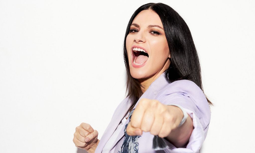 Laura Pausini, entusiasmada junto a Vanesa Martín en el arranque de las batallas de 'La Voz'