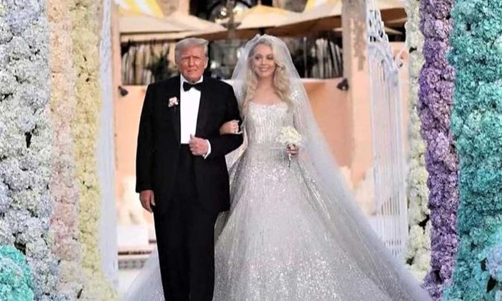 Tiffany, la hija de Donald Trump, y Michael Boulos se dan el 'sí, quiero' en una espectacular boda en Florida