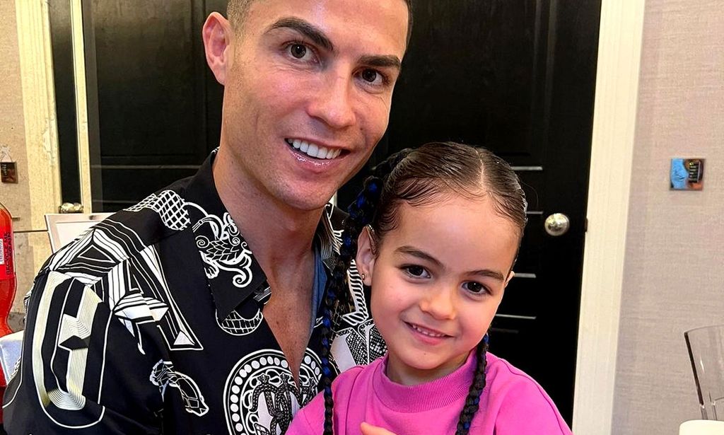 Cristiano Ronaldo y su hija Alana Martina