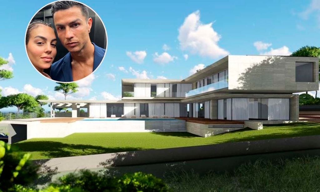 Así es la casa de Ronaldo y Georgina en Portugal, valorada en 21 millones de euros