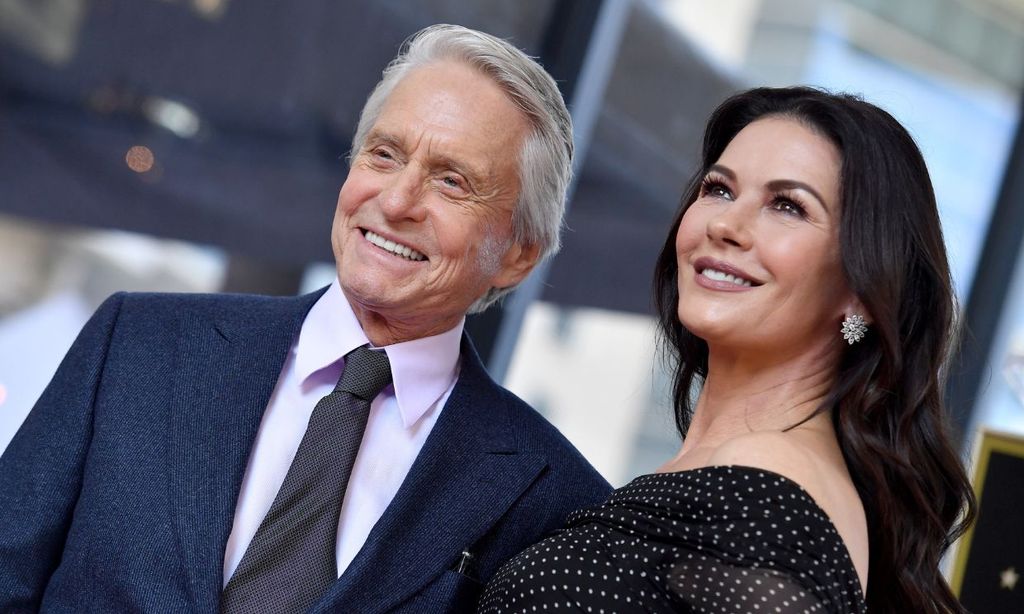 Catherine Zeta Jones y Michael Douglas