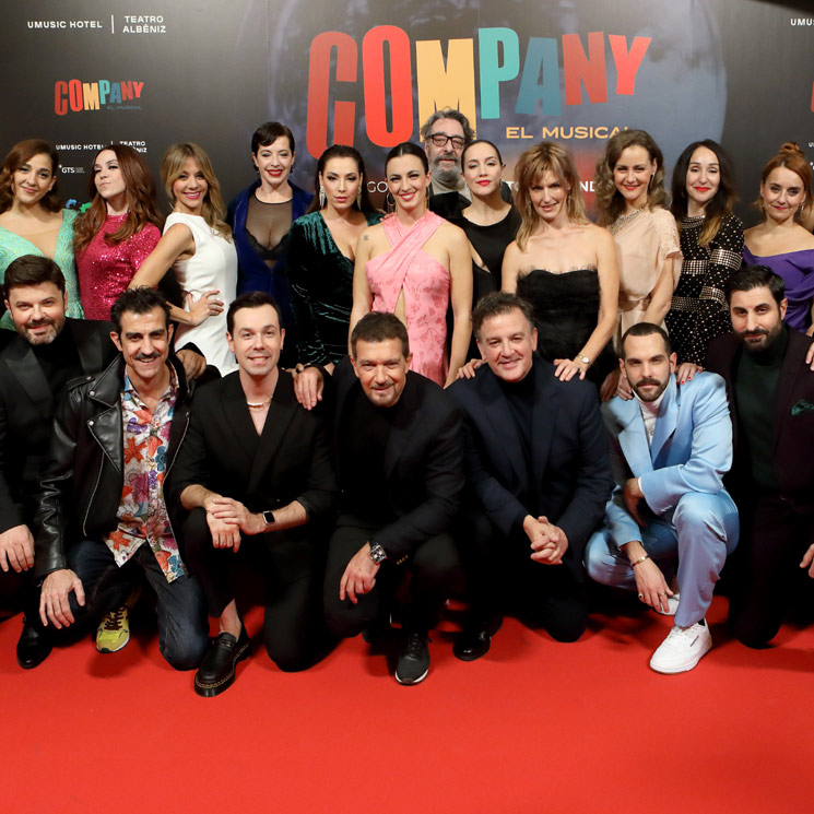 Antonio Banderas estrena su musical 'Company' en Madrid rodeado de amigos y rostros populares