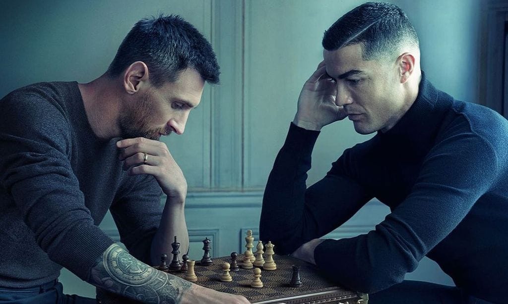 Cristiano Ronaldo y Messi, inmortalizados juntos por Annie Leibovitz en una de las mejores campañas de la historia