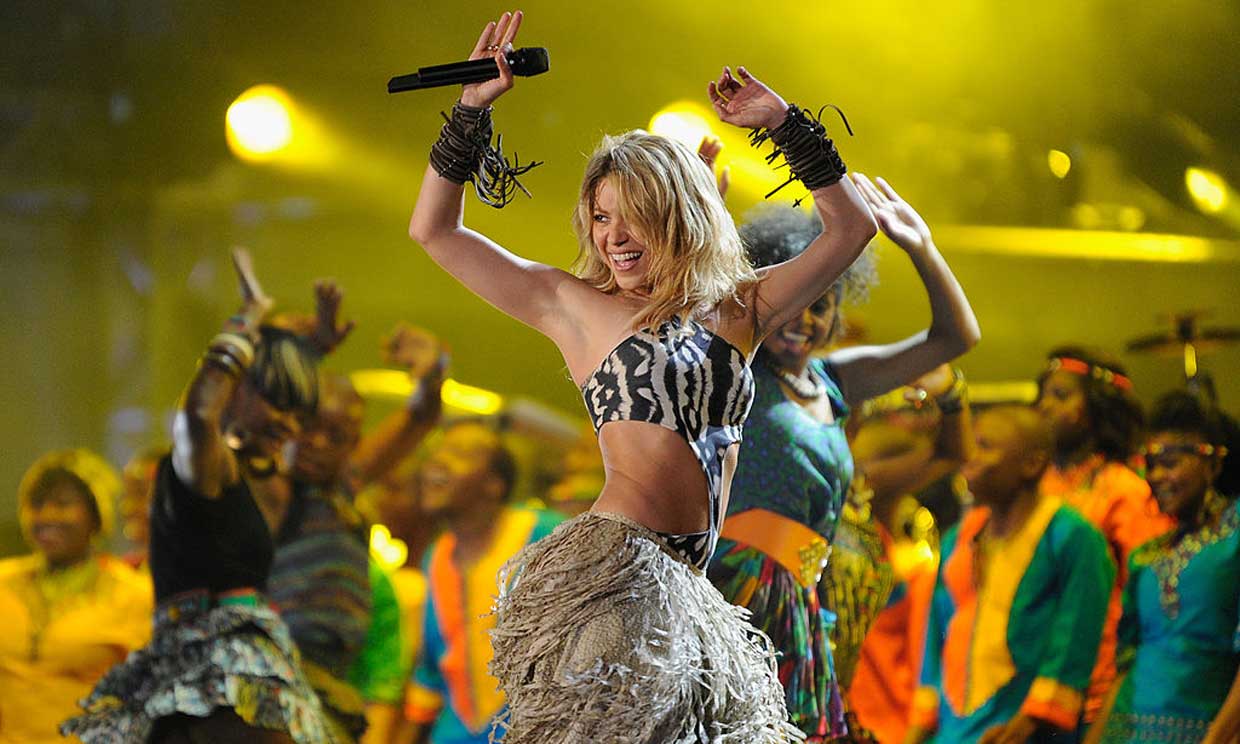 No te pierdas las tres espectaculares actuaciones donde Shakira sí fue la reina del Mundial de fútbol 
