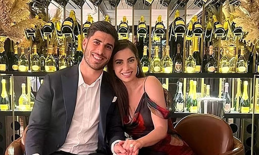 Marco Asensio y Sandra Garal 