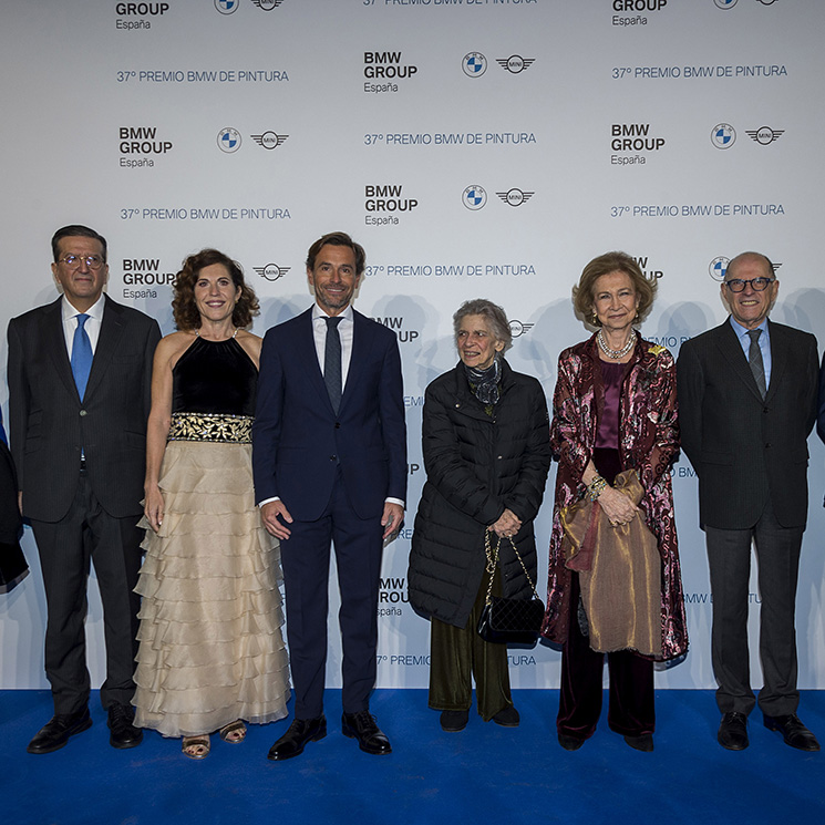 La reina Sofía muestra su compromiso con el talento español en los Premios BMW de Pintura