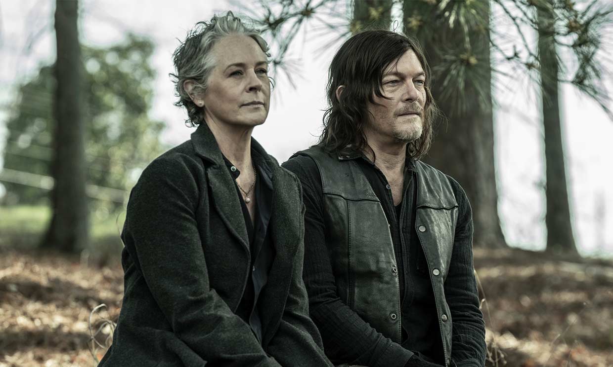Carol y Daryl de 'The Walking Dead'