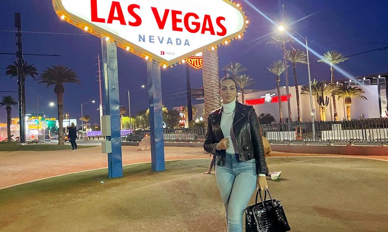 Georgina Rodríguez en Las Vegas