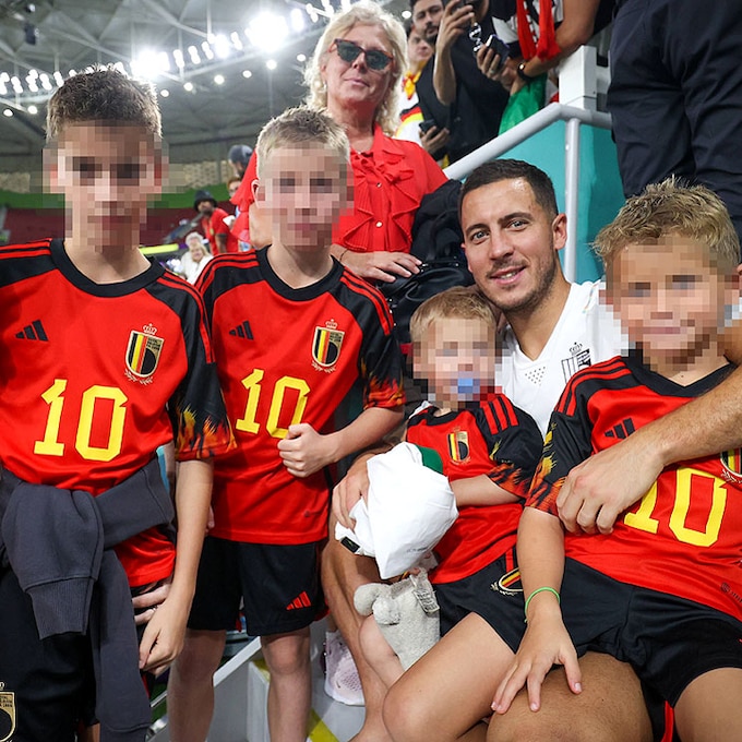 Hazard y su 'miniequipo' de fútbol o Theo Hernández y su bebé de 7 meses: las imágenes más destacadas del Mundial