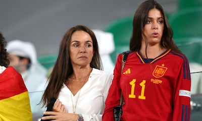 La tristeza de la mujer y la hija de Luis Enrique tras la eliminación de España en el Mundial