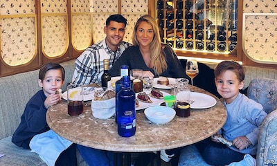 La cena familiar de Alice Campello y Morata en un conocido restaurante madrileño tras su vuelta de Qatar