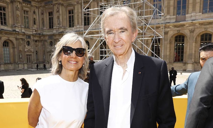 Bernard Arnault y su mujer, Hélène Mercier-Arnault