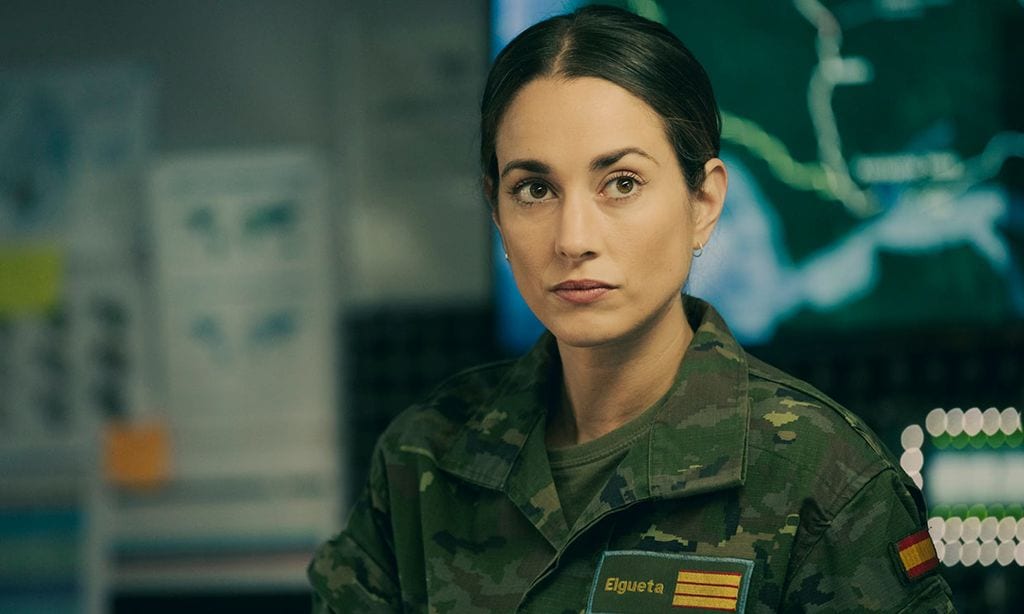 Silvia Alonso protagoniza su primera serie, como militar del ejército español