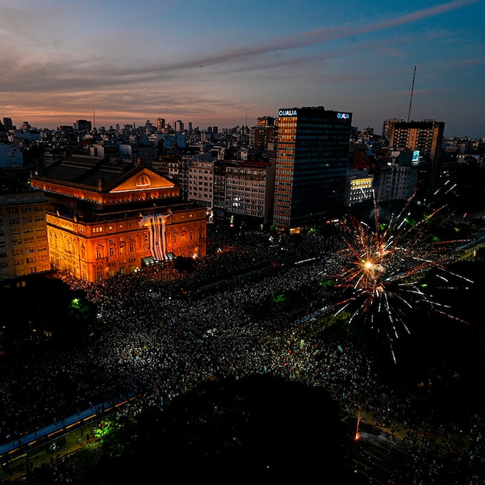 Nervios, emoción y alegría desbordada: la locura argentina se desató tras la final
