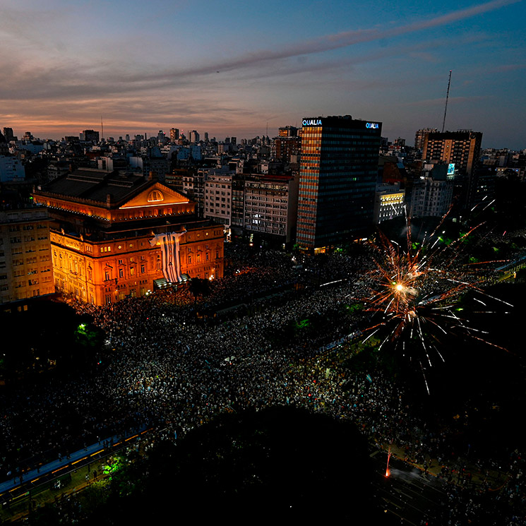 Nervios, emoción y alegría desbordada: la locura argentina se desató tras la final