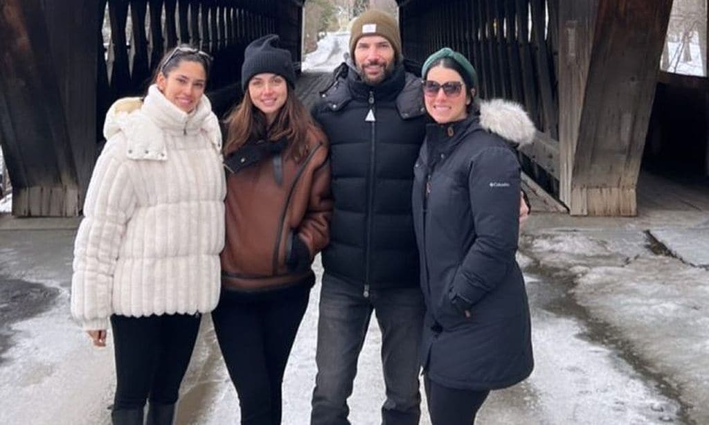 Ana de Armas disfruta de la Navidad con la familia de su novio antes de dar la bienvenida al año que podría cambiarlo todo