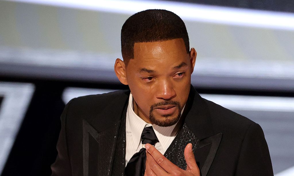 Will Smith llorando en la gala de los Oscar 2022 