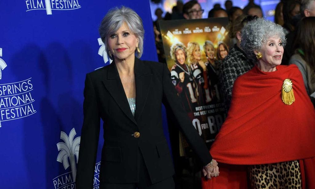 Jane Fonda reaparece espléndida en el estreno de su última película tras anunciar que su cáncer está remitiendo