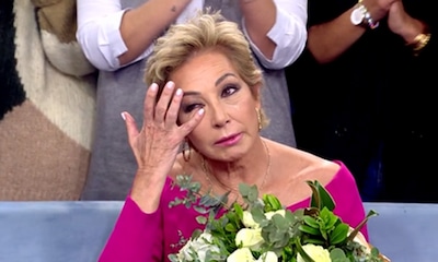 Las lágrimas de Ana Rosa en el aniversario de su programa: 'No sabía si iba a poder estar hoy aquí'