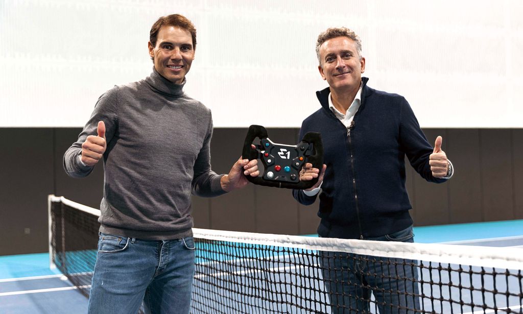Rafael Nadal y Alejandro Agag
