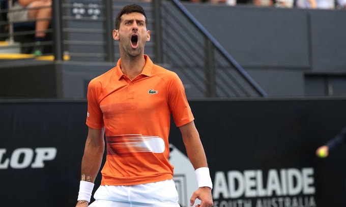 Novak Djokovic echa a su hermano de las gradas en Adelaida