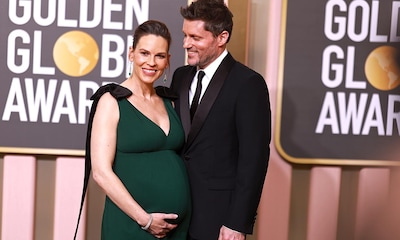¡Baby boom en los Globos de Oro! Hilary Swank, pletórica con su embarazo gemelar, y Claire Danes luce sus primeras curvas premamá