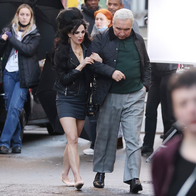Primeras imágenes de la actriz Marisa Abela convertida en Amy Winehouse