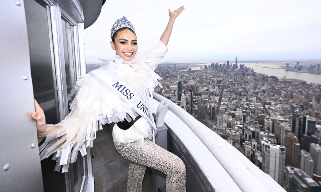 R’Bonney Gabriel, la nueva Miss Universo, corona el Empire State tras su polémica elección