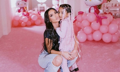 ¡Todo al rosa! La impresionante fiesta Hello Kitty de la hija de Kim Kardashian con toboganes y piscina de bolas