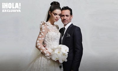 Primeras imágenes de la boda de Marc Anthony y Nadia Ferreira