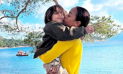 Zoe Saldaña disfruta con sus hijos de los encantos de Mallorca durante el rodaje de 'Lioness'