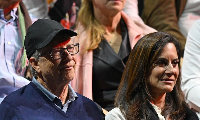 Bill Gates con Paula Hurd