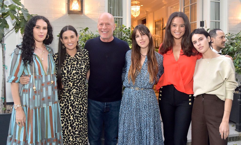 Bruce Willis con su familia