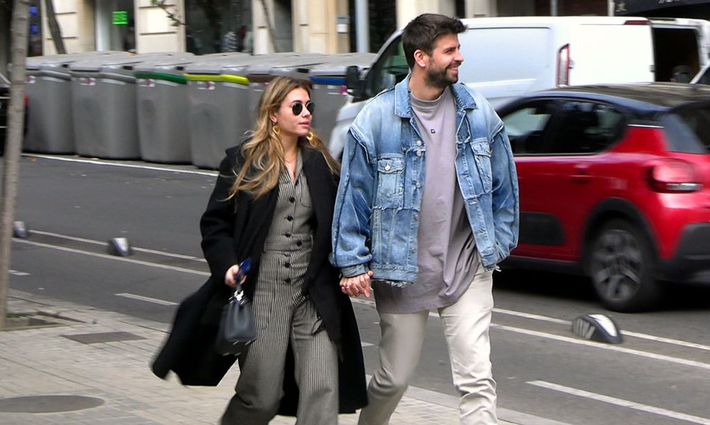 Piqué y Clara Chía