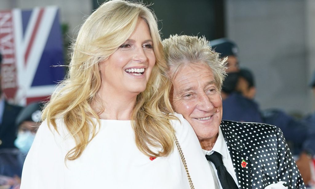 Rod Stewart y Penny Lancaster