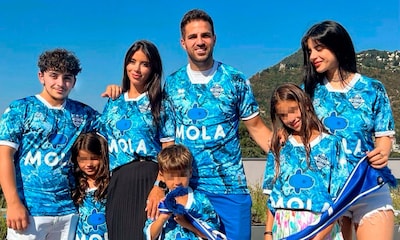 La gran familia de Cesc Fábregas y Daniella Semaan: cinco hijos, entre ellos una youtuber de 23 años y un futbolista de 19