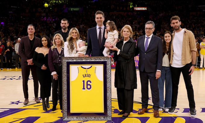 Pau Gasol ya es historia de Los Angeles Lakers